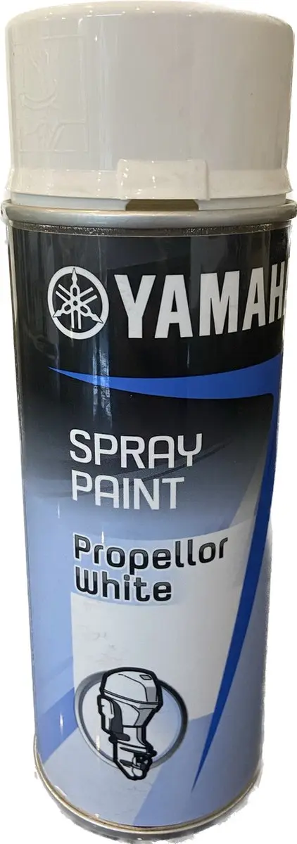 Yamaha propeller white spuitbus voor buitenboordmotor