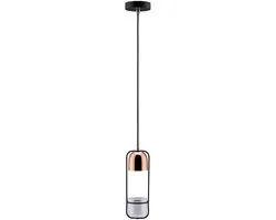 Paulmann Neordic Hanglamp Fanja GU10 - 20W - Zwart/Koper - afbeelding 6 van 6