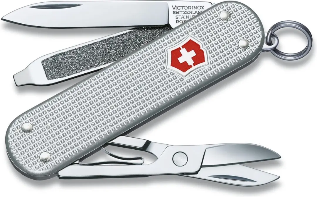 Victorinox Classic Alox Zakmes - Zilver - afbeelding 2 van 3