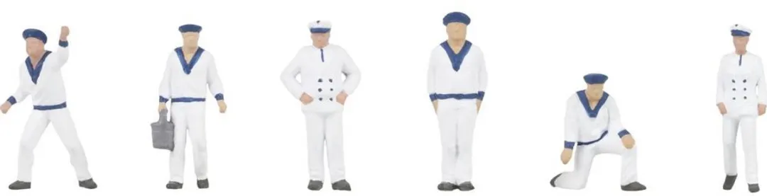 Faller H0 Matrozen Figuren
