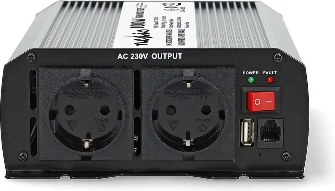 Nedis Auto Omvormer 1000W 12V