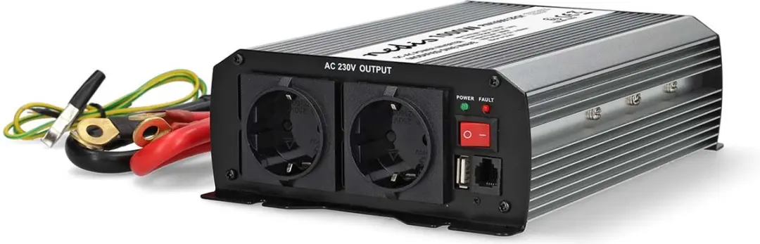 Nedis Auto Omvormer 1000W 12V - Gemodificeerde Sinusgolf - afbeelding 5 van 5