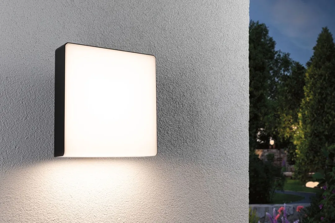 Paulmann Azalena LED Wandarmatuur Buiten - Schemergestuurd 8,5W 700lm Antraciet