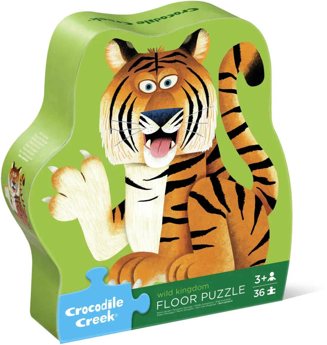 Crocodile Creek | Floor Puzzel, 36 Stuks - Wilde Dieren