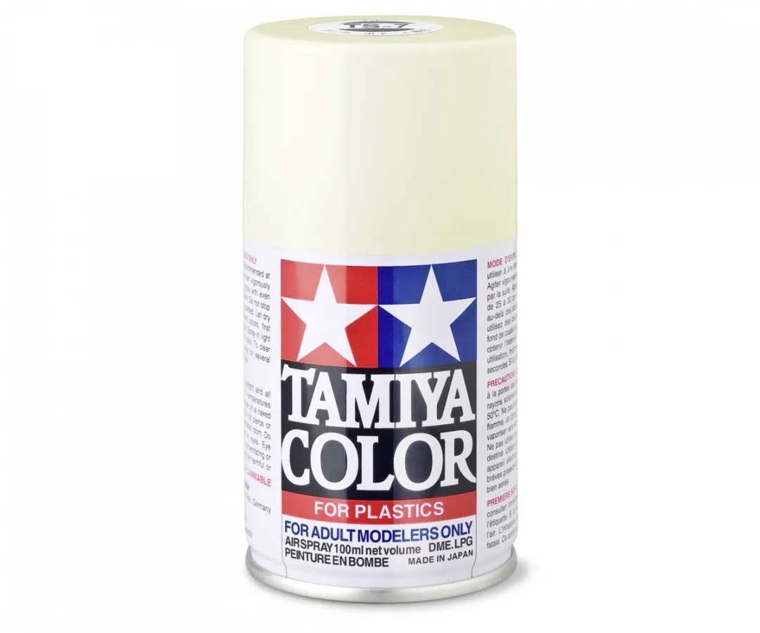 Tamiya TS-7 Racing White Acryl Spray 100ml