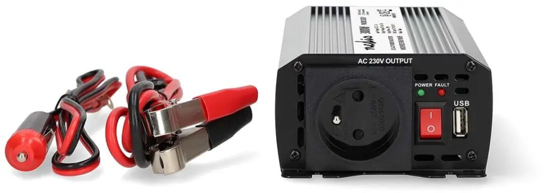Nedis Omvormer Gemodificeerde Sinusgolf 12V naar 230V