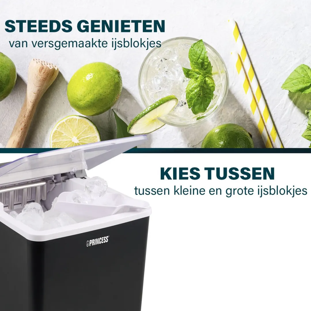 Princess 283098 IJsblokjesmaker - 150W - 9 blokjes in 6 min