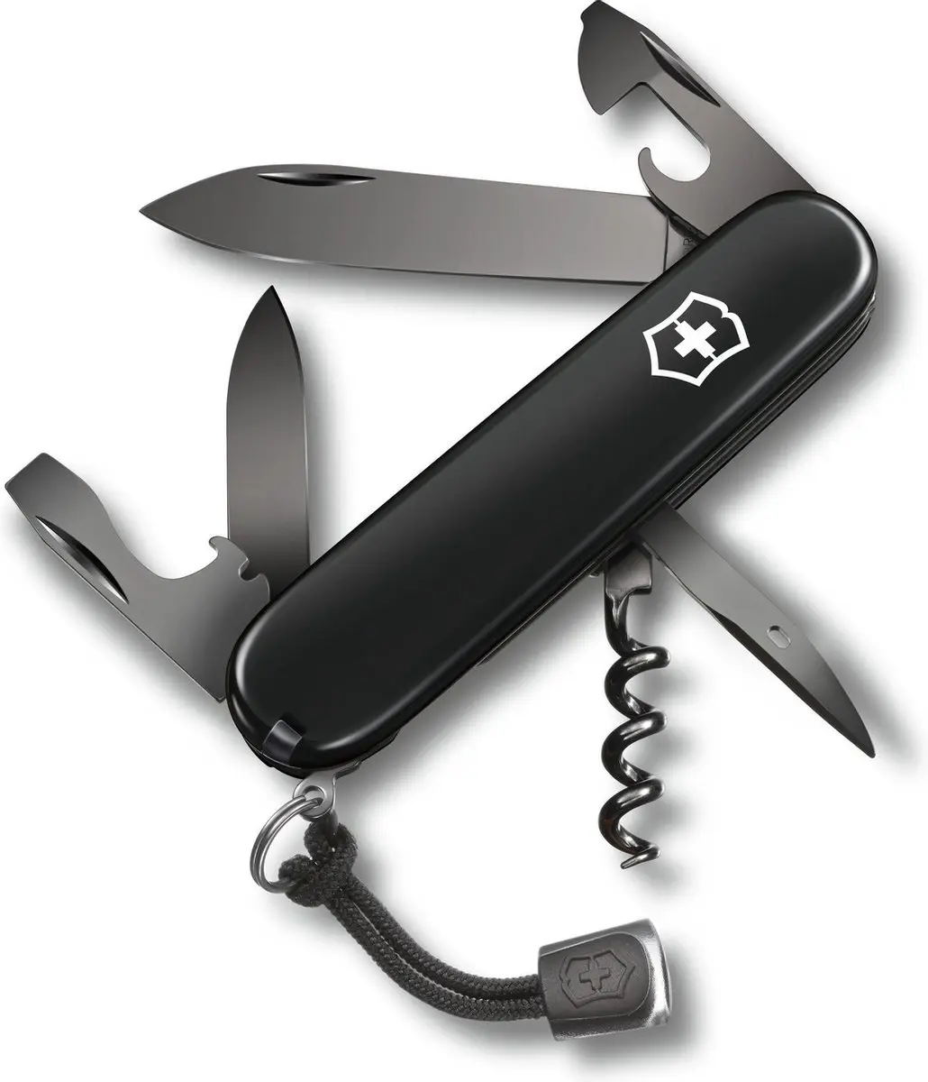 Victorinox Spartan Onyx Black Zwitsers Zakmes 1.3603.31P - afbeelding 3 van 6