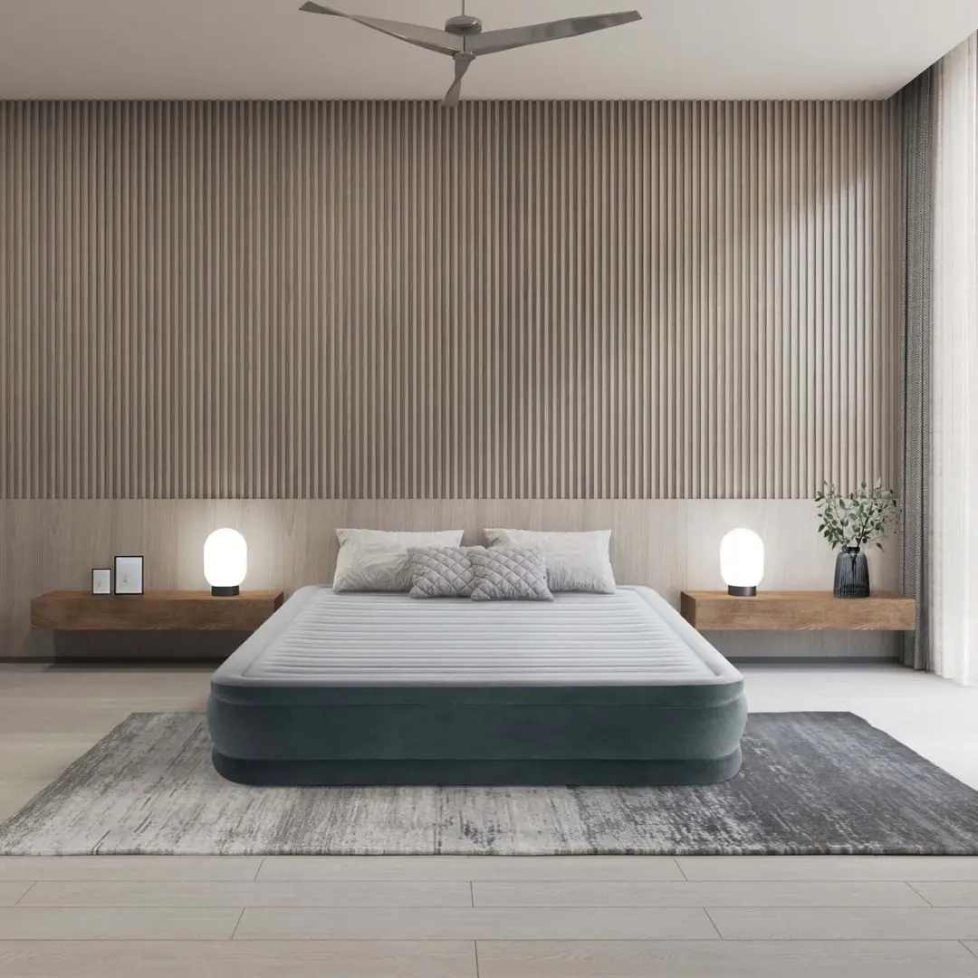 QUEEN DURA-BEAM SERIES MID RISE AIRBED WITH BIP - 203x152x33cm - 2 persoons - afbeelding 2 van 6