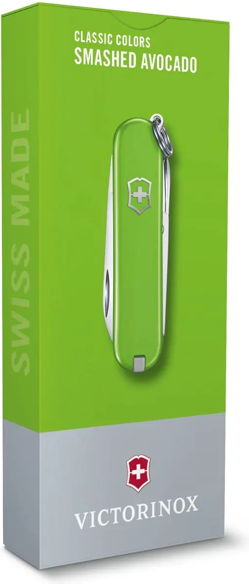 Victorinox Classic SD Colors 0.6223.43G Zakmes - Smashed Avocado - afbeelding 4 van 5
