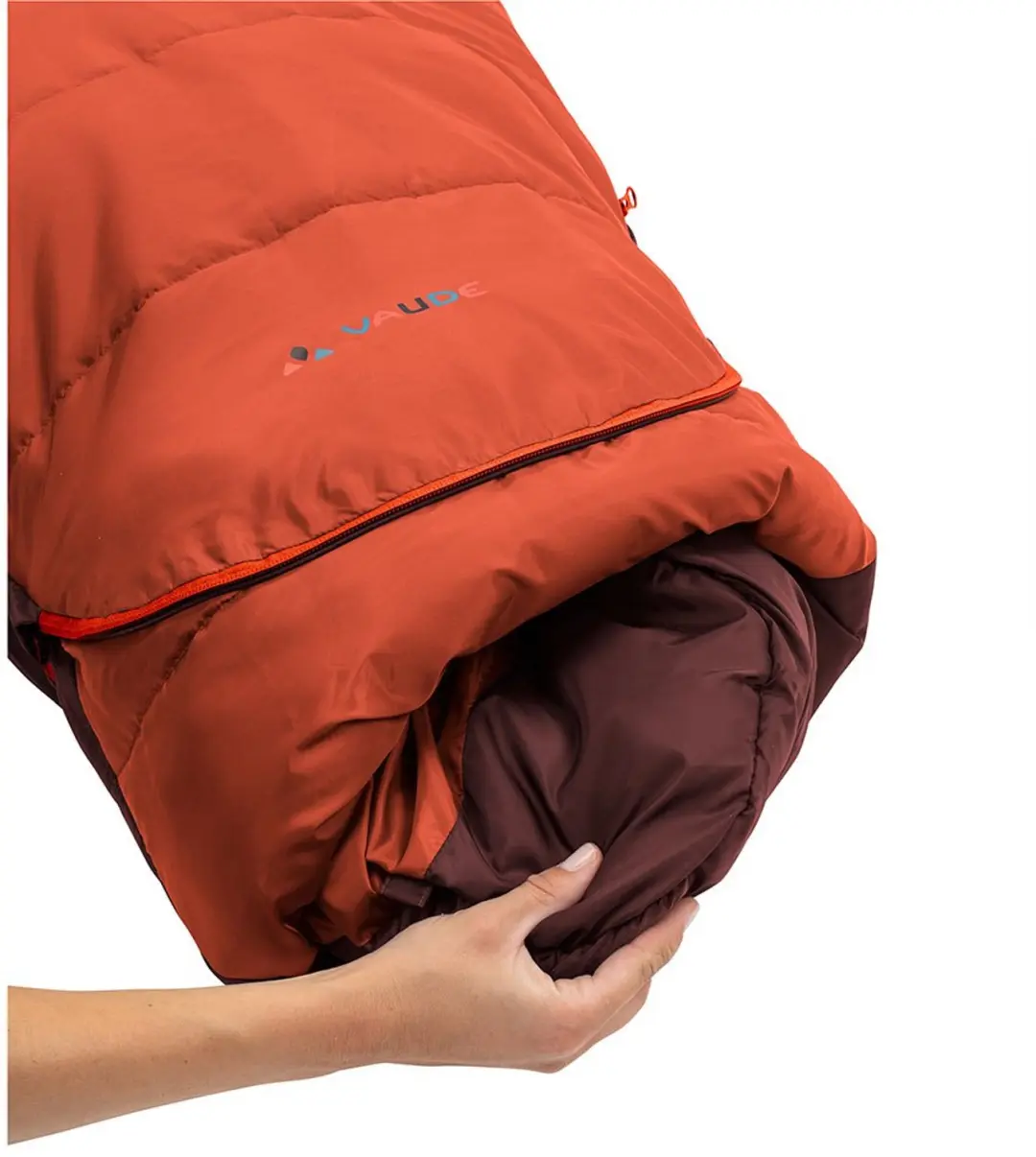 Vaude Kobel Adjust 500 II SYN Slaapzak - Dark Cherry - afbeelding 6 van 6