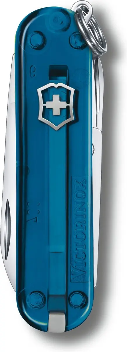 Victorinox Classic SD Translucent Colors Zakmes 0.6223.T61G - Sky High - afbeelding 3 van 4