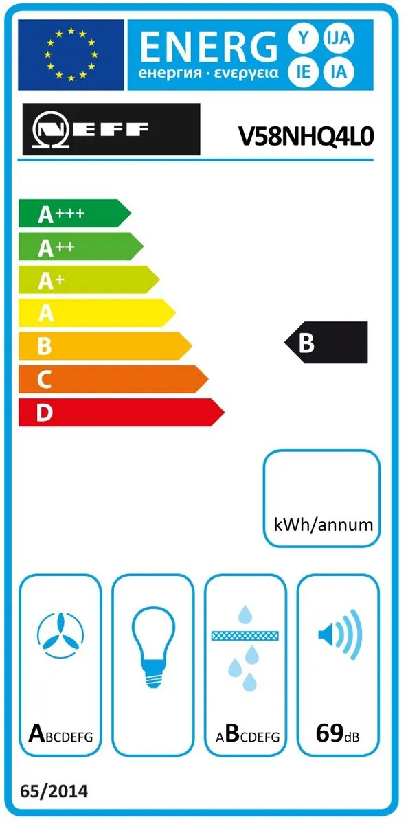 Neff V58NHQ4L0 Inductiekookplaat 4 Zones - 80cm Zwart