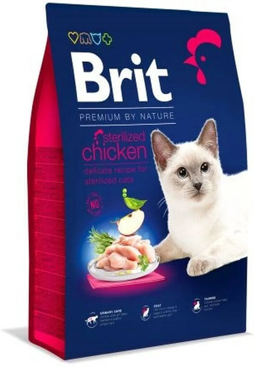 Kattenvoer Brit Volwassen Kip 1,5 Kg