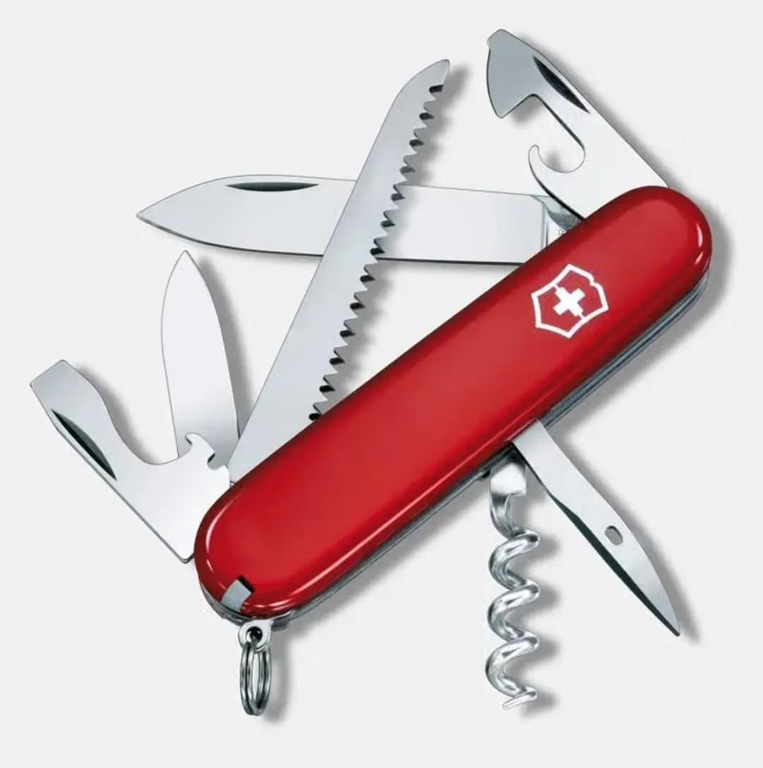 Victorinox Camper Zwitsers Zakmes 1.3613 - 13 Functies - Rood - afbeelding 2 van 6