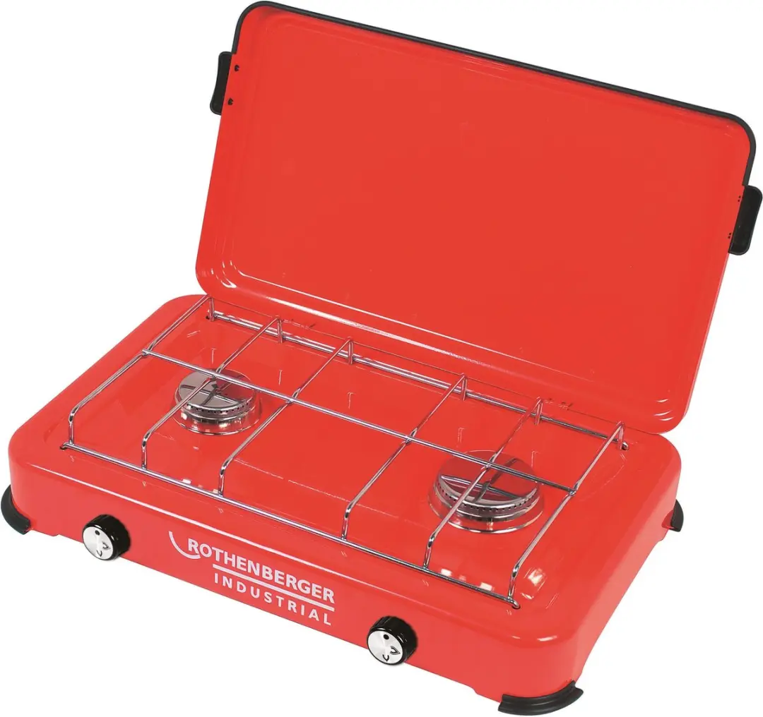 Rothenberger ROT035940 Camping Kooktoestel - 2900W - Rood - afbeelding 2 van 2