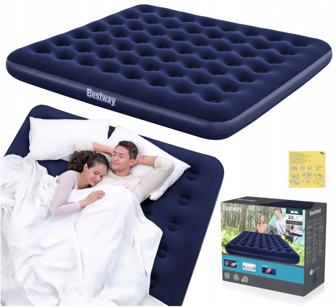 Bestway Dubbel Luchtbed 203x183cm