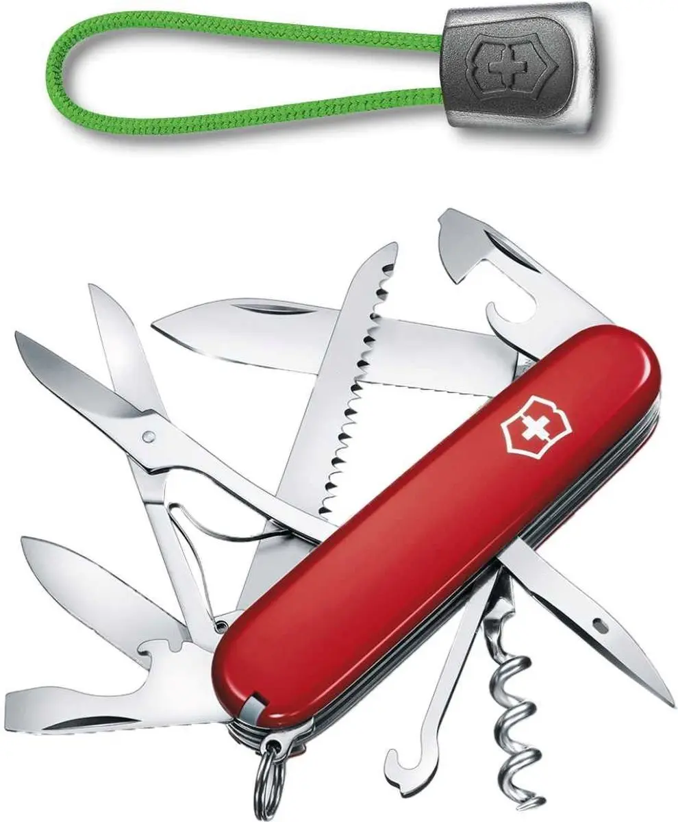 Victorinox Huntsman Zwitsers Zakmes+lanyard