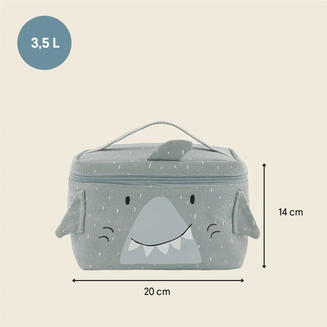 Trixie Mr. Shark Koeltas voor kinderen 5,2 l - afbeelding 2 van 6