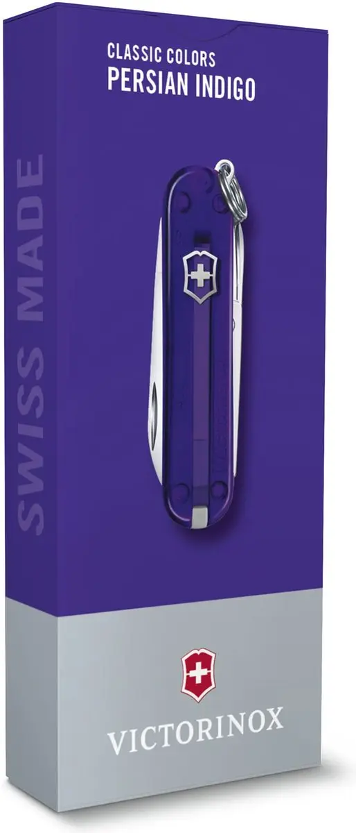 Victorinox Classic SD zakmes 0.6223.T29G - Persian Indigo - afbeelding 4 van 5