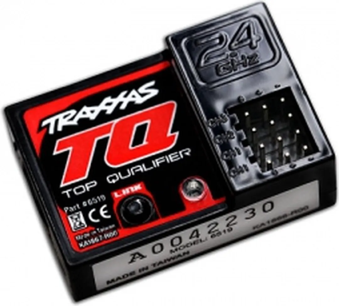 Traxxas TQ-ontvanger Micro 2,4GHz 3-kanaals TRX6519 - Zwart