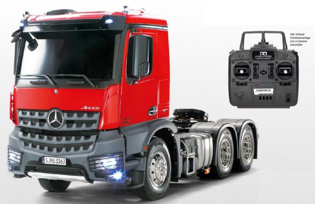 Tamiya XB MB Actros 3363 Full Option RTR 1:14 - Rood