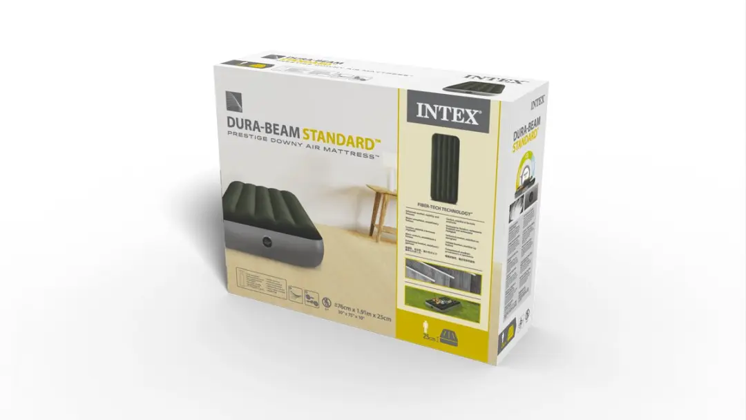 Intex Prestige Downy Cot Luchtbed - 191x76x25cm - afbeelding 6 van 6