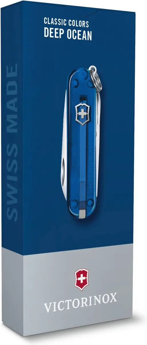 Victorinox Classic SD Zakmes 0.6223.T2G - Deep Ocean - afbeelding 3 van 5