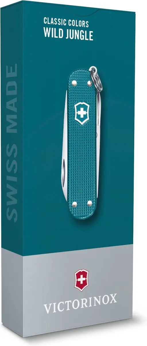 Victorinox Classic SD Alox Colors Zakmes - Wild Jungle - afbeelding 2 van 4