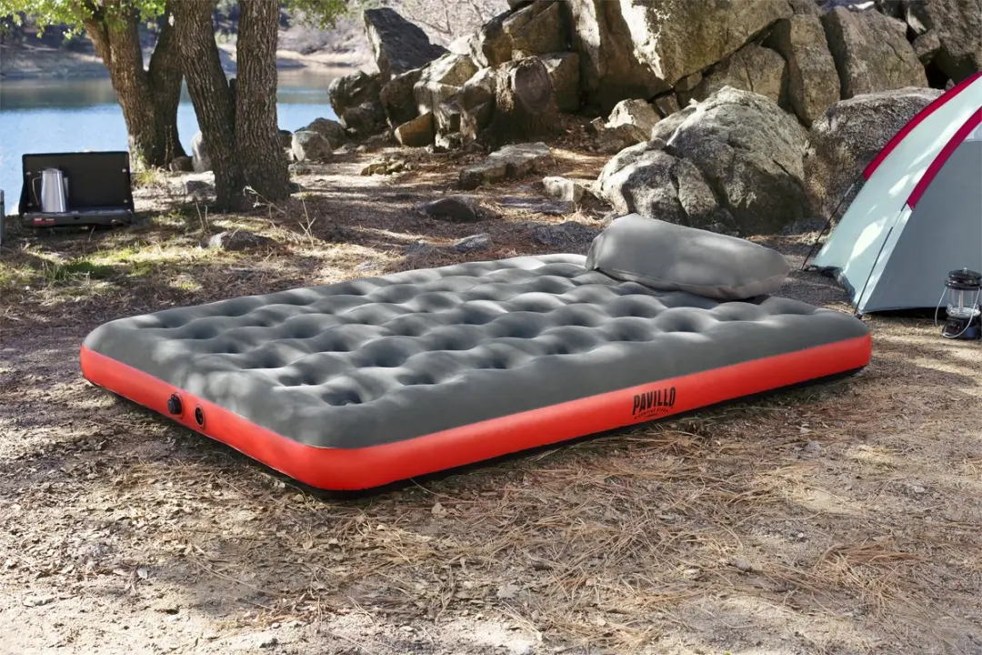 Bestway Roll & Relax Opblaasmatras - 2 Personen - 203x152cm - afbeelding 4 van 6
