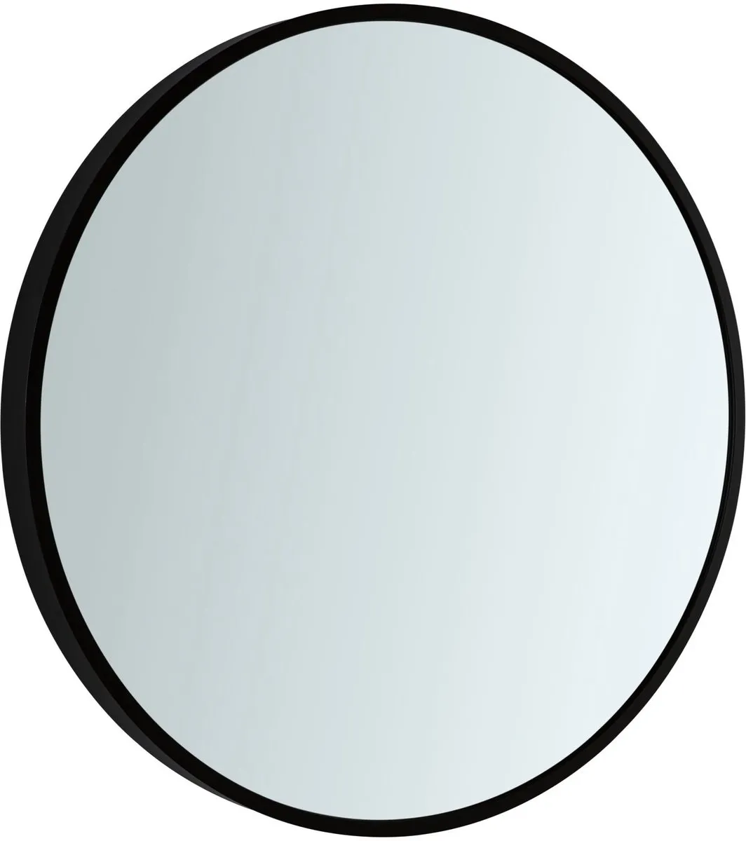 Paulmann LED-verlichte spiegel Miro IP44 Tunable White 50cm - Zwart mat