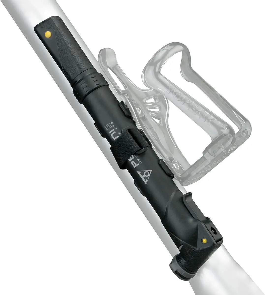 Topeak Peakini II Mini Handpomp - 90 PSI - Zwart - afbeelding 2 van 6