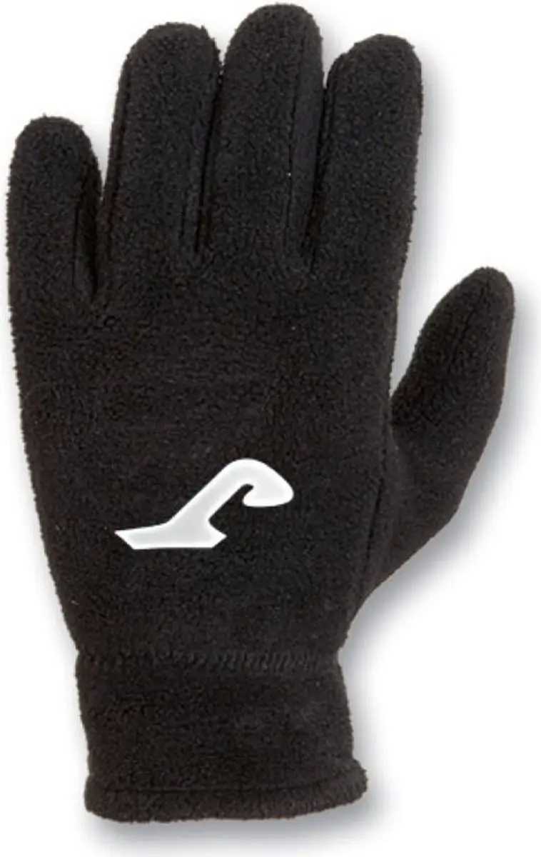 Joma Fleece Handschoenen Kinderen - Zwart/Wit - Maat 10 - afbeelding 3 van 3