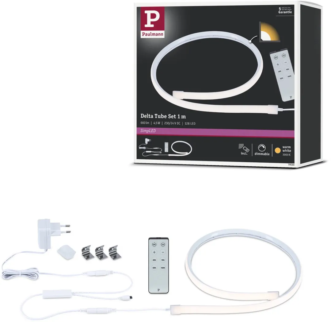 Paulmann SimpLED LED Strip Delta Volledige Set 1m