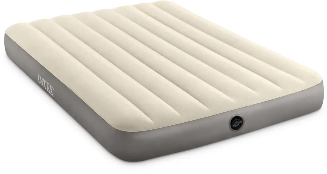 Intex Full Dura-Beam Single-High Luchtbed - Beige - afbeelding 2 van 6