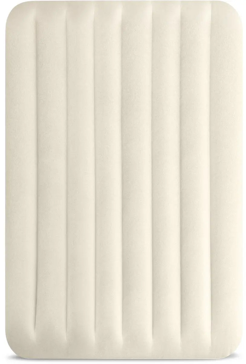 Intex Full Dura-Beam Single-High Luchtbed - Beige - afbeelding 3 van 6