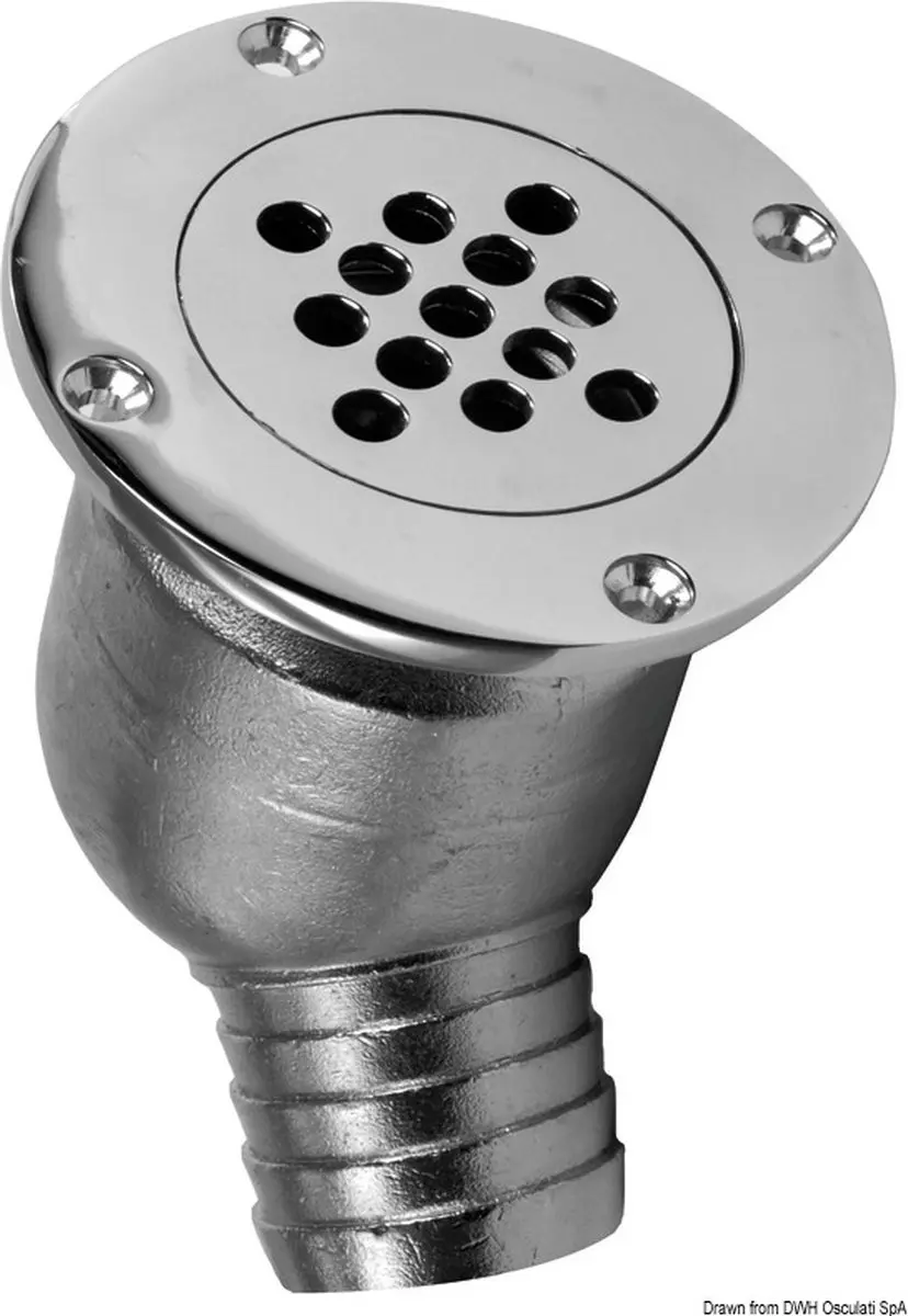 Osculati RVS Kuipafvoer Ø 92mm