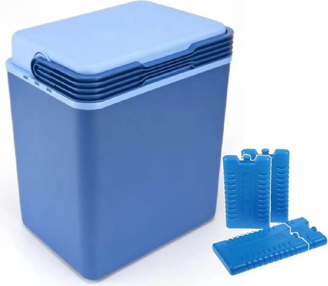 Grote koelbox donkerblauw