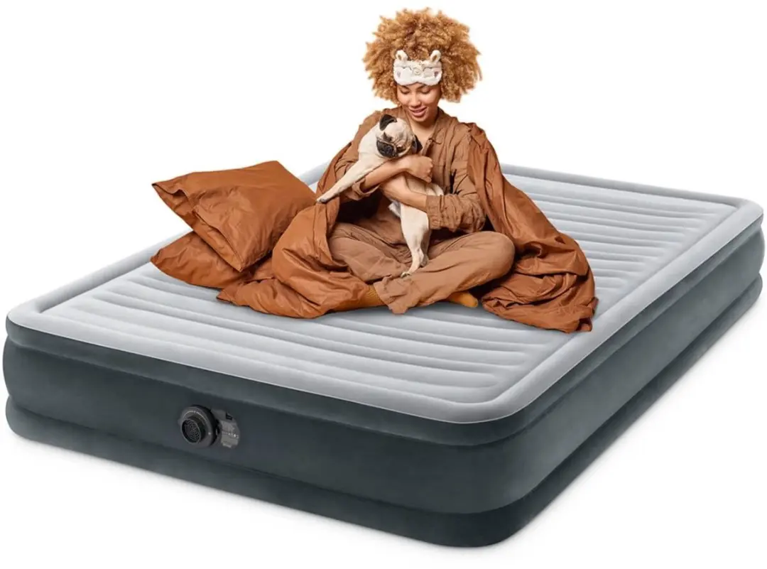 Intex Comfort Plush luchtbed met ingebouwde pomp