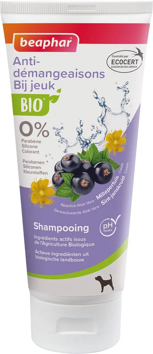 Beaphar Bio Shampoo bij Jeuk Hond 200ml