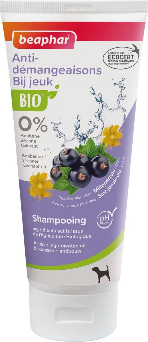 Beaphar Bio Shampoo bij Jeuk Hond 200ml