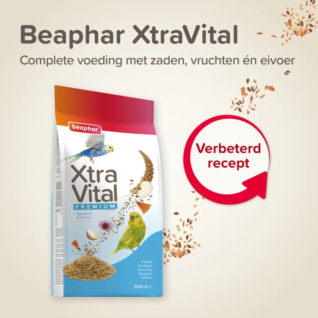 Beaphar XtraVital Parkiet Voordeelverpakking - 3500g