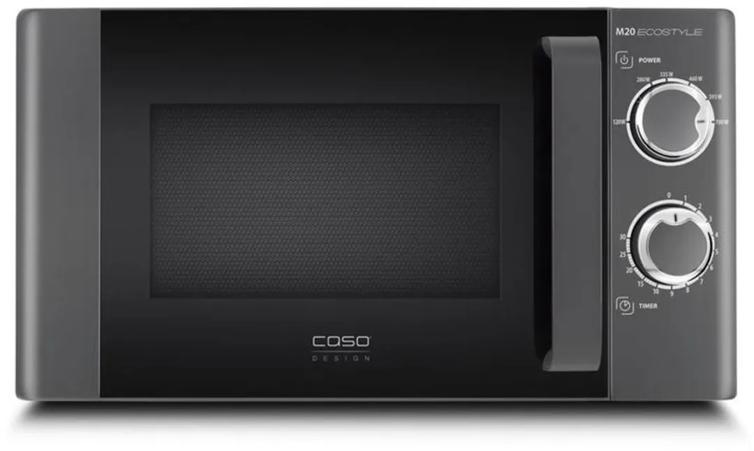 Caso Design M 20 Ecostyle Magnetron 700W - 20L - Zwart - afbeelding 6 van 6