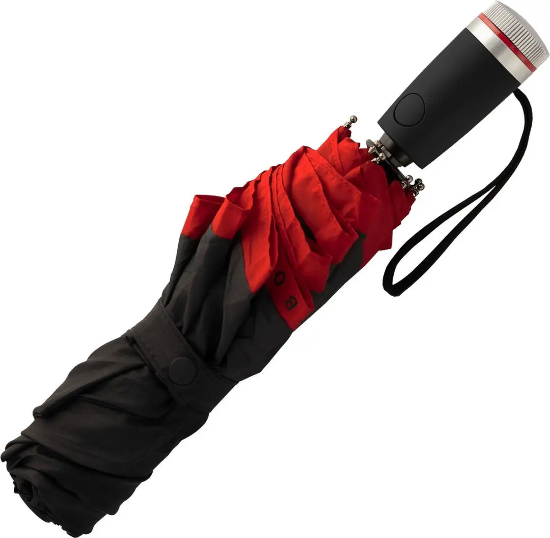 HUGO BOSS Gear Paraplu 105cm - Rood - afbeelding 6 van 6
