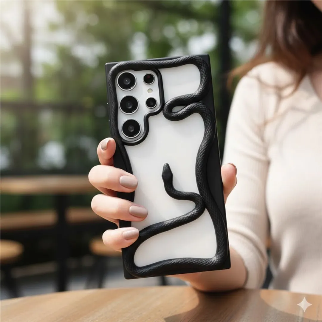 NUVEX Slang Design Hoesje Samsung Galaxy S24 Ultra - Zwart