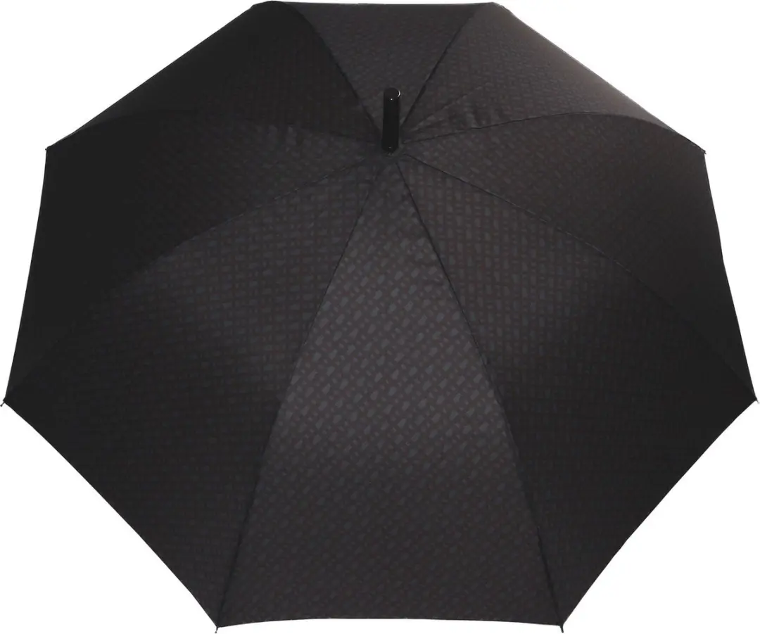HUGO BOSS Monogramme Paraplu - 115cm - Donkergrijs - afbeelding 2 van 6