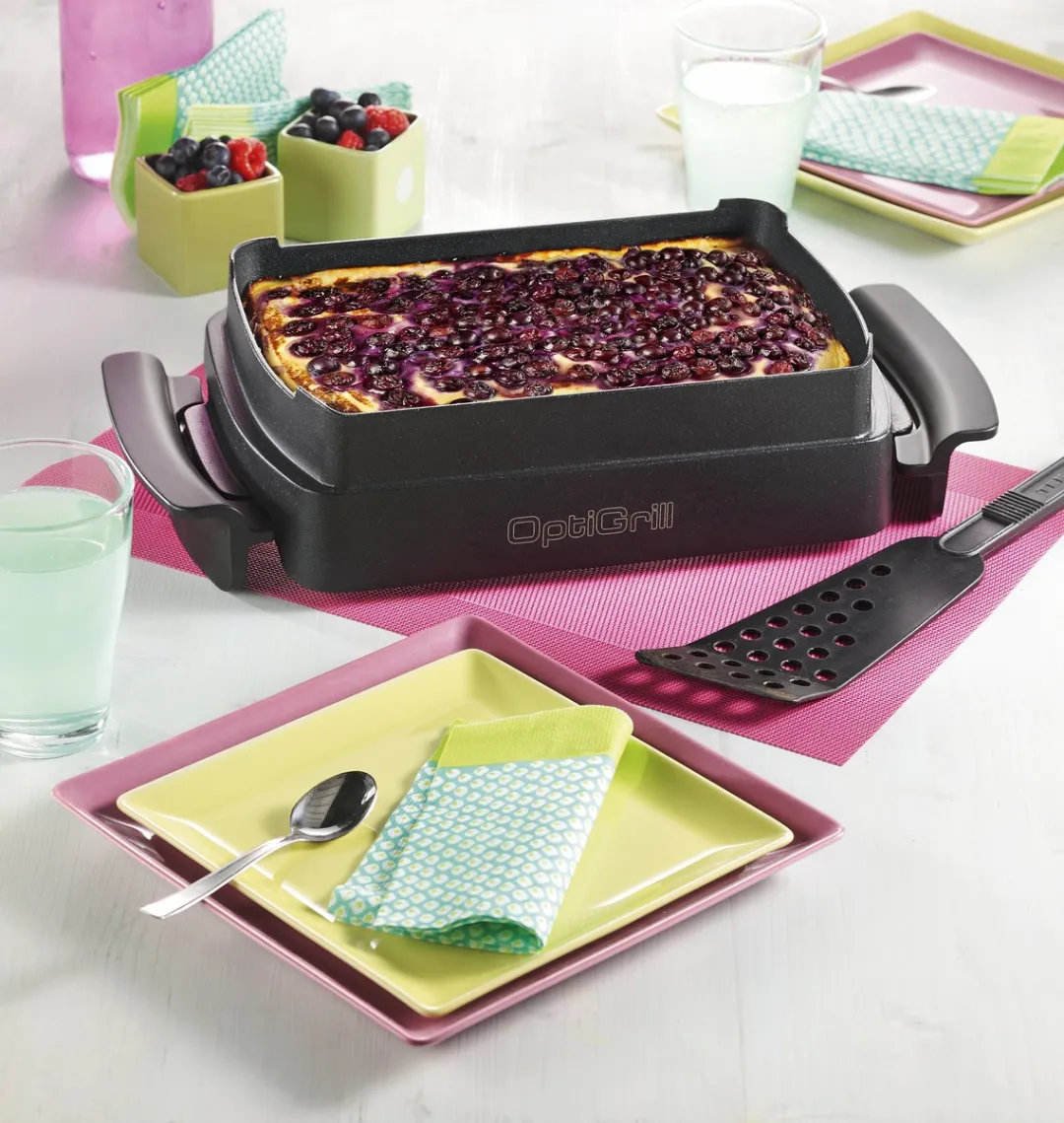Tefal OptiGrill XA7258 Snacking & Baking Accessoire - Zwart