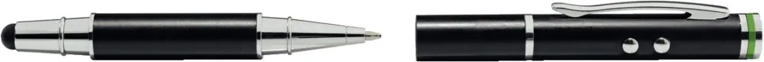 Leitz 4-in-1 Stylus 64140095 - Pen met Soft Tip, Laserpointer & LEDlamp - Zwart - afbeelding 6 van 6