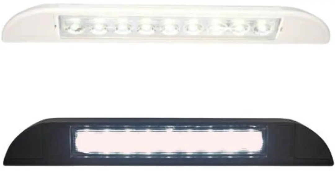 Voortentverlichting LED zwart/wit 23cm - zwart - afbeelding 2 van 3