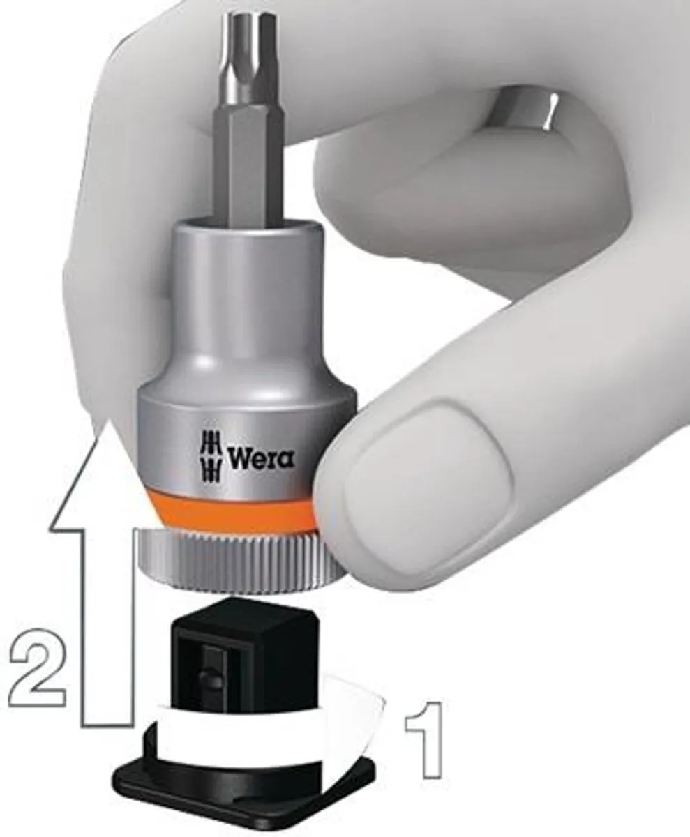 Wera 8767 C HF Dopsleutel-bitinzetset 1/2" 9-delig